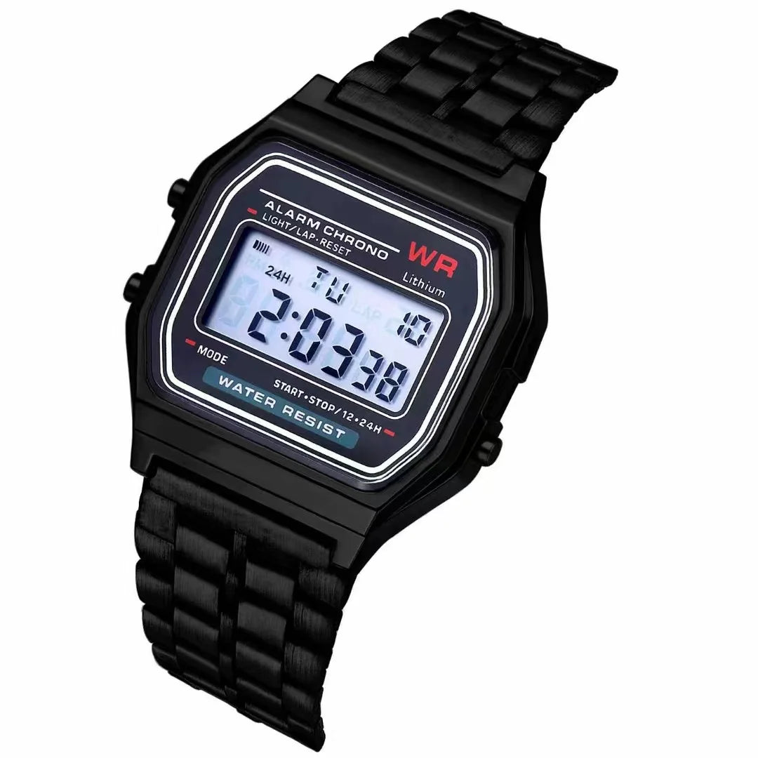 Unisex Digital Bracelet Watch with Alarm & Backlight