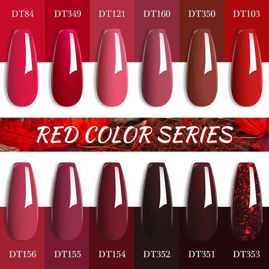 MEET ACROSS Gel Nail Polish — Long-Lasting French Style, 7ml
