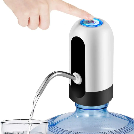 Electric Water Bottle Pump – USB Rechargeable Dispenser