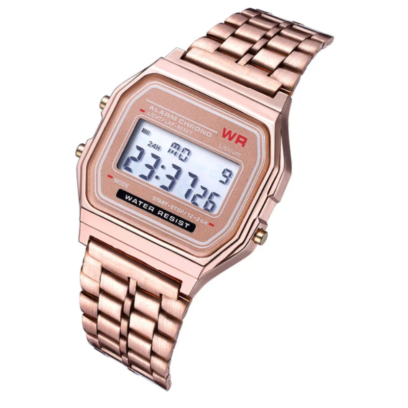 Unisex Digital Bracelet Watch with Alarm & Backlight