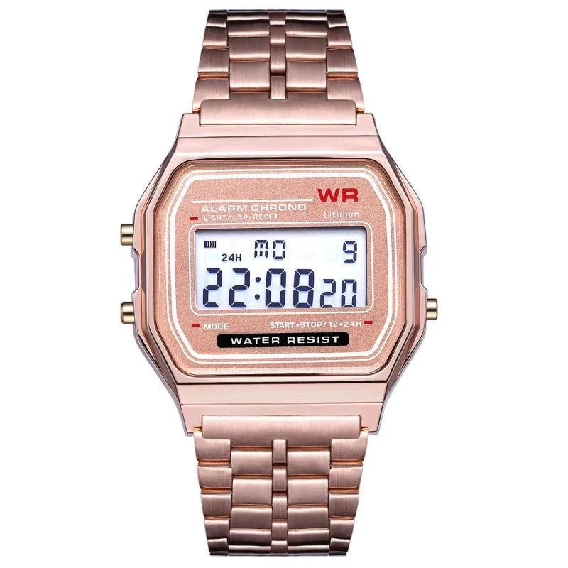 Unisex Digital Bracelet Watch with Alarm & Backlight