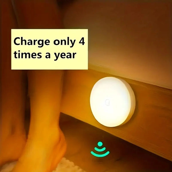 Wireless Motion Sensor Night Light | LED Lamp for Bedroom, Staircase & Closet