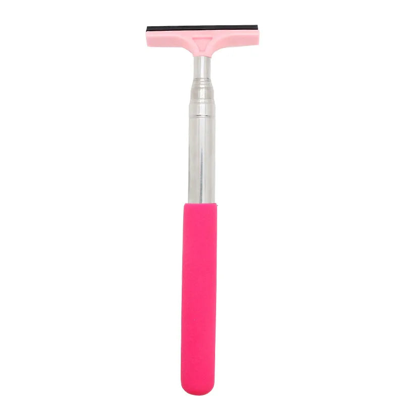 Telescopic Car Rearview Mirror Wiper & Window Cleaner – Extendable Handle, Universal Fit