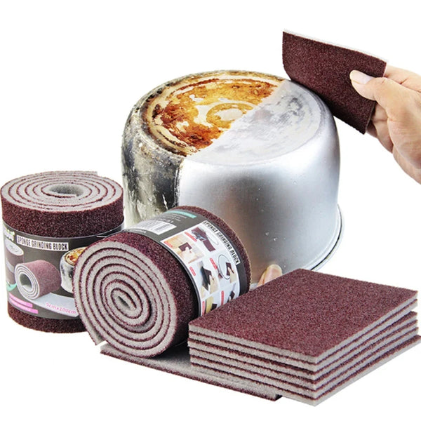 Heavy-Duty Melamine Cleaning Sponge | Non-Toxic Scrubber for Kitchen, Pots & Pans