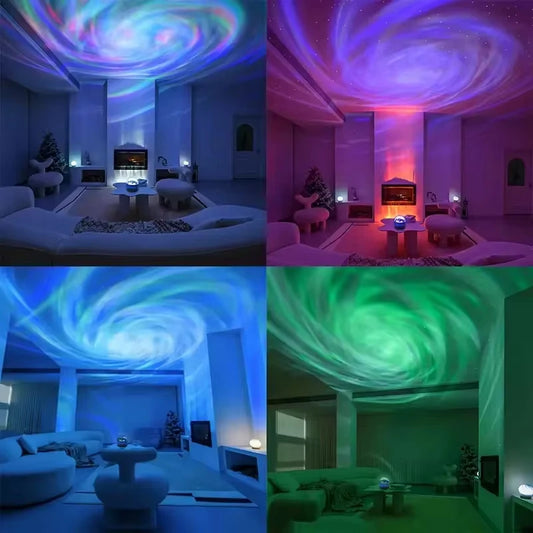 LED Galaxy Projector Night Light – Colorful Star Sky Projector