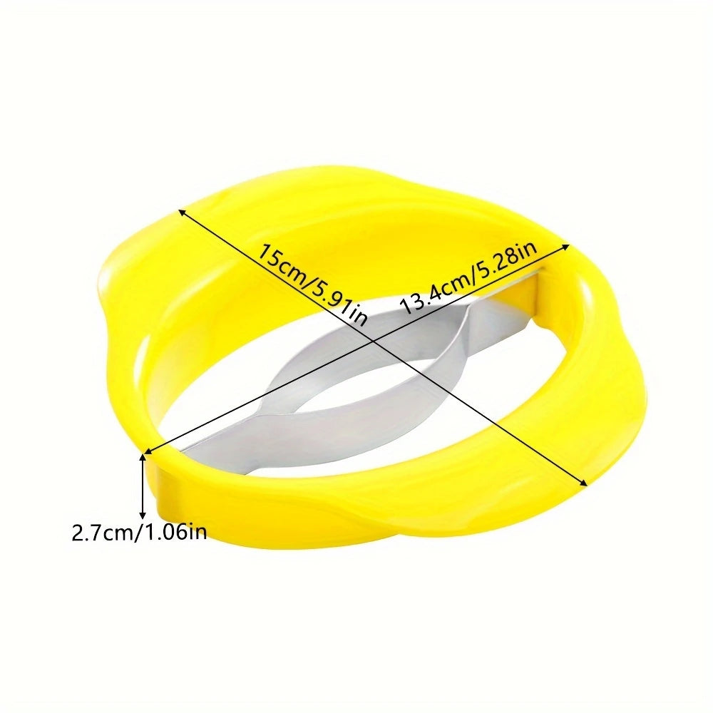 Mango Slicer - Easy Peel & Core Remover, Durable Plastic Fruit Cutter with Non-Slip Grip, Color Options