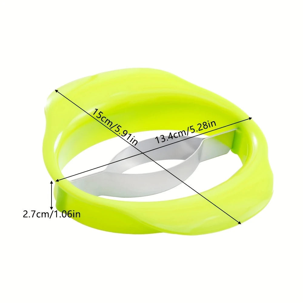 Mango Slicer - Easy Peel & Core Remover, Durable Plastic Fruit Cutter with Non-Slip Grip, Color Options