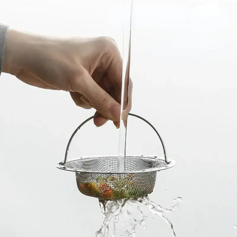 Stainless Steel Kitchen Sink Drain Filter – Food & Hair Catcher Strainer (1pc / 2pc / 4pc)