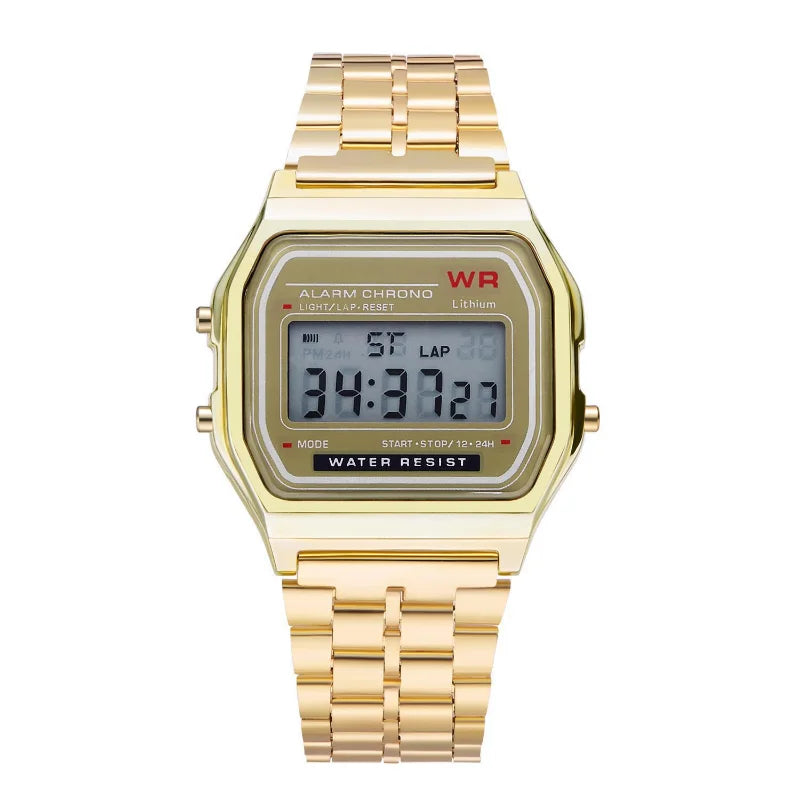 Unisex Digital Bracelet Watch with Alarm & Backlight