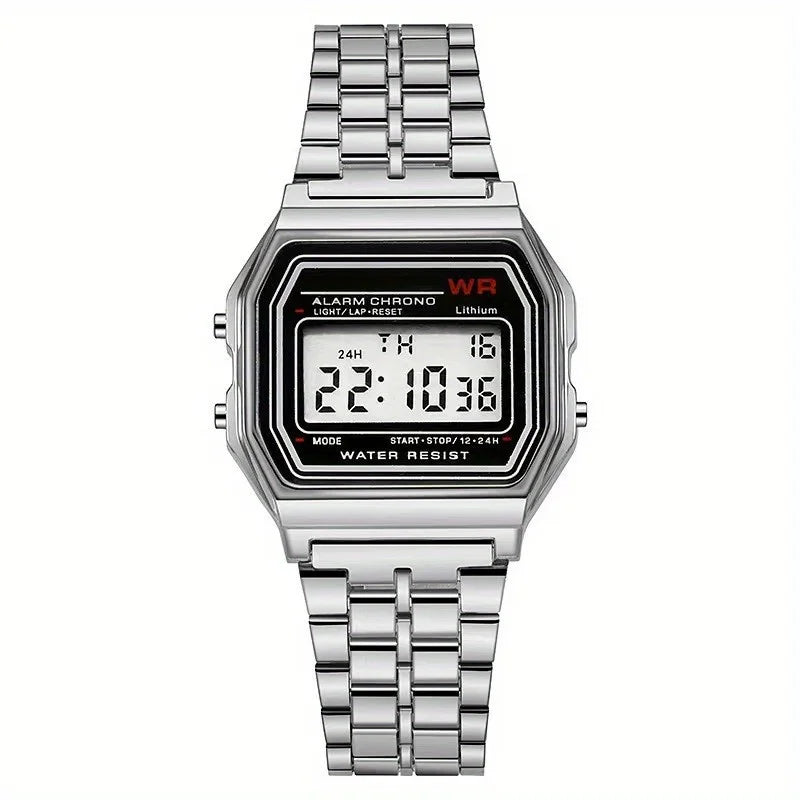 Unisex Digital Bracelet Watch with Alarm & Backlight