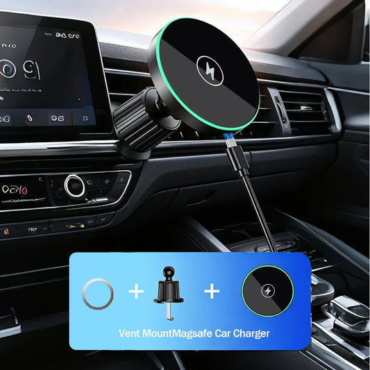 30W MagSafe Car Charger – Snap, Mount & Charge Instantly